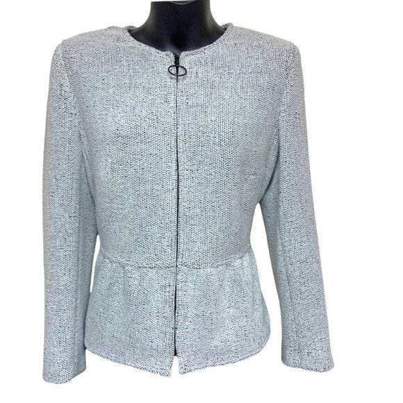Akris‎ Punto  Tweed Style Skirt Peplum Jacket Suit - Picture 2 of 11